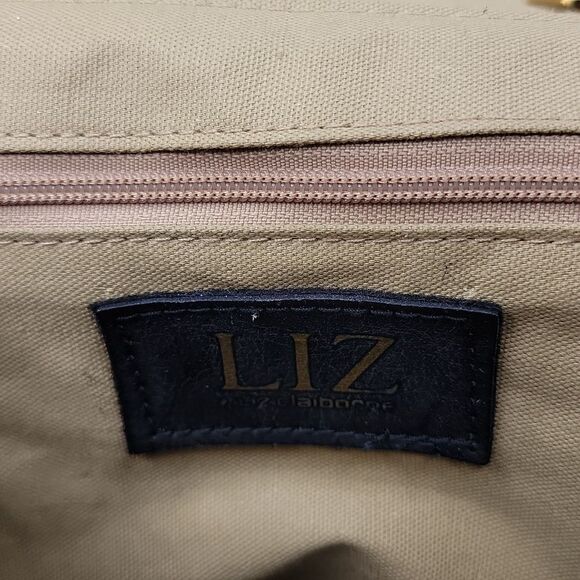 Liz Claiborne. Elegant Cream Crossbody Bag with Gold Chain. EUC - Picture 4 of 10